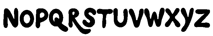 DripFlow Font UPPERCASE