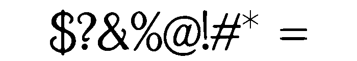 DripStorm Font OTHER CHARS