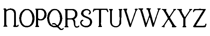 DripStorm Font UPPERCASE