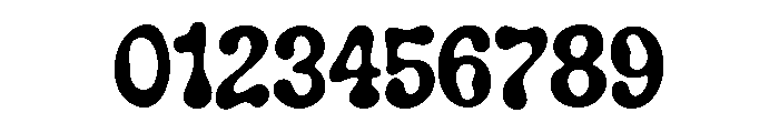 Dripero Regular Font OTHER CHARS