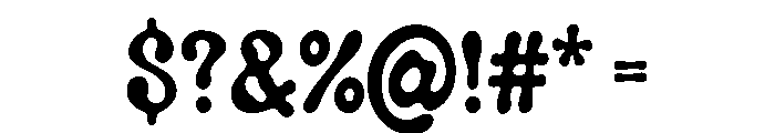 Dripero Regular Font OTHER CHARS
