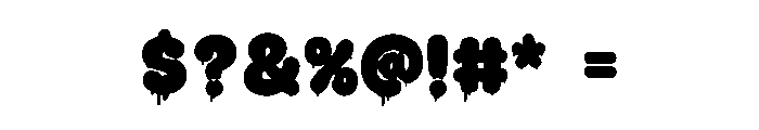 Dripidon Font OTHER CHARS