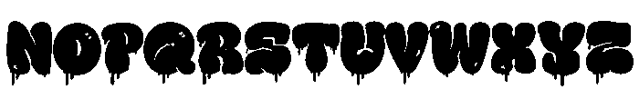 Dripidon Font UPPERCASE