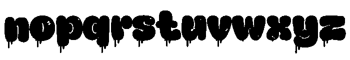 Dripidon Font LOWERCASE