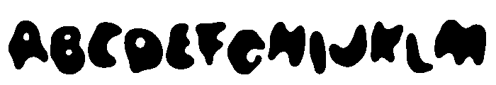 Drippin Crew Font UPPERCASE