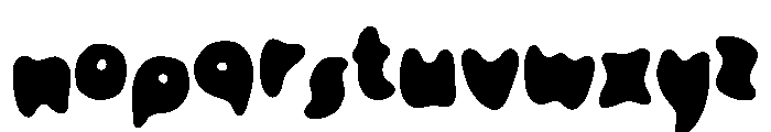 Drippin Crew Font LOWERCASE