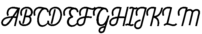 Driptie Font UPPERCASE