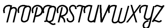 Driptie Font UPPERCASE