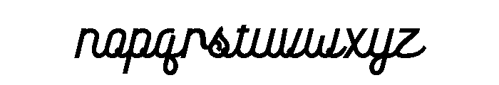 Driptie Font LOWERCASE