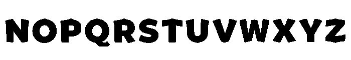 Drive Regular Font LOWERCASE