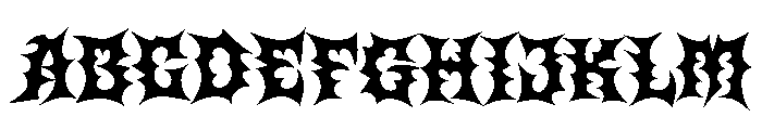 Drivioz Regular Font UPPERCASE