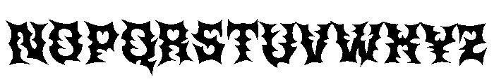 Drivioz Regular Font UPPERCASE