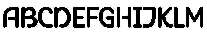 Drixon Font UPPERCASE