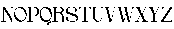 Drogel Font UPPERCASE