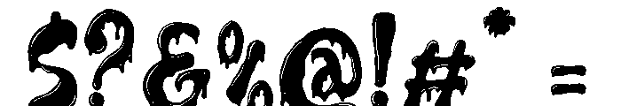Drolling Maker Font OTHER CHARS