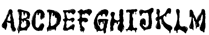 Drolling Maker Font UPPERCASE