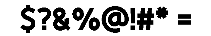 Dromund Bold Font OTHER CHARS