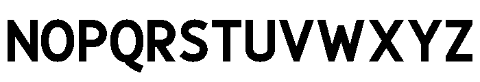 Dromund Bold Font LOWERCASE