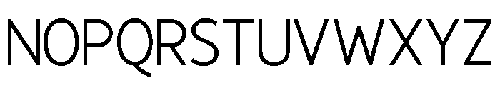 Dromund Light Font LOWERCASE