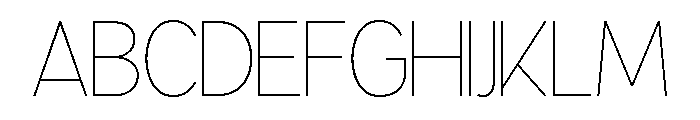 Dromund Thin FONT
