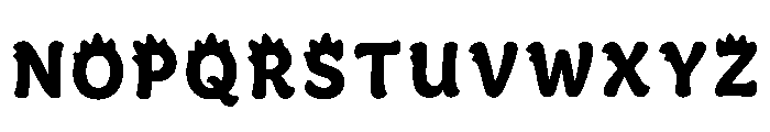 Droso Regular Font LOWERCASE