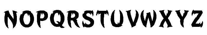 Drove Regular Font UPPERCASE