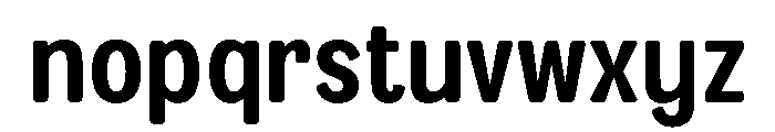 Droves Font LOWERCASE