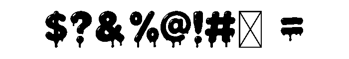 Droz Font OTHER CHARS