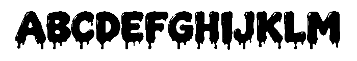 Droz Font UPPERCASE