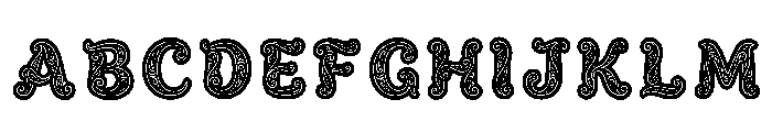 Druid Regular Font UPPERCASE