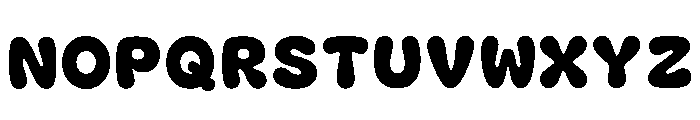 Drusa Regular Font UPPERCASE