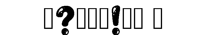 Drusilla Regular Font OTHER CHARS