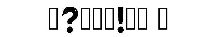 Dryin Regular Font OTHER CHARS