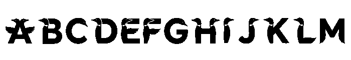 Dryin Regular Font UPPERCASE