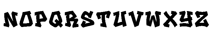 Dryly Regular Font LOWERCASE