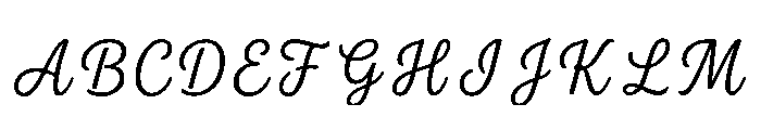 Drymo Regular Font UPPERCASE