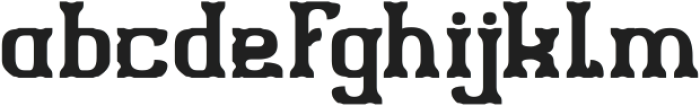 DRAGON FORCES Bold otf (700) Font LOWERCASE