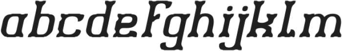 DRAGON FORCES Italic otf (400) Font LOWERCASE