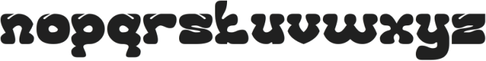 DRAGON MONSTER Bold otf (700) Font LOWERCASE