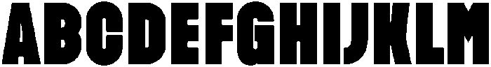 DRAGON Regular otf (400) Font UPPERCASE