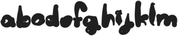 DRAGON Regular otf (400) Font LOWERCASE