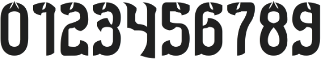 DRAGON SLAYER Bold otf (700) Font OTHER CHARS