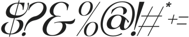 DRAMATIC LIGHTING ITALIC otf (300) Font OTHER CHARS