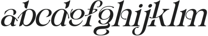 DRAMATIC LIGHTING ITALIC otf (300) FONT