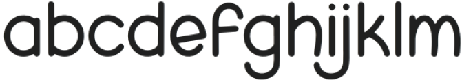 DRAWG Regular otf (400) Font LOWERCASE