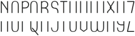 DREAM NIGT1 otf (400) Font LOWERCASE