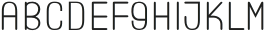 DREAM NIGT5 otf (400) Font LOWERCASE