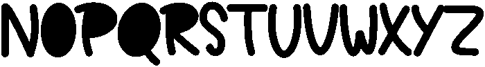 DREAM Regular otf (400) Font UPPERCASE