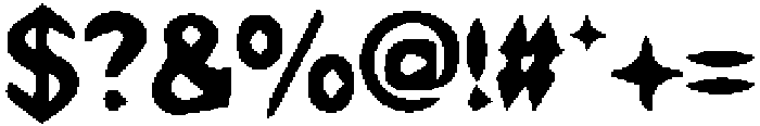 DRIPBOP Regular otf (400) Font OTHER CHARS