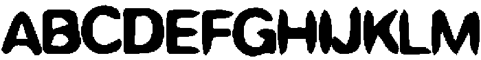 DRIPBOP Regular otf (400) Font UPPERCASE